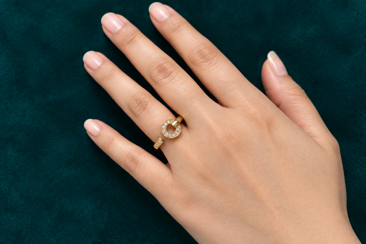 Donut Adjustable Finger Ring