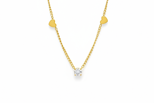 Zirconia stone pendant