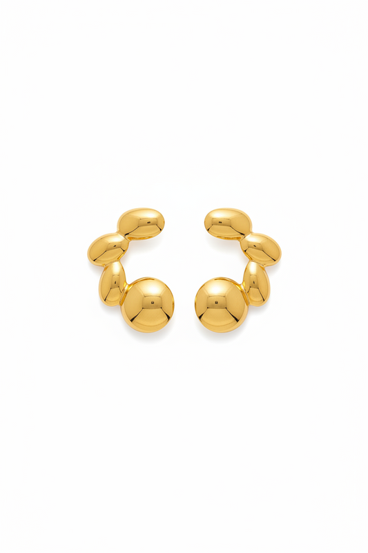 Golden Bold statement Earring