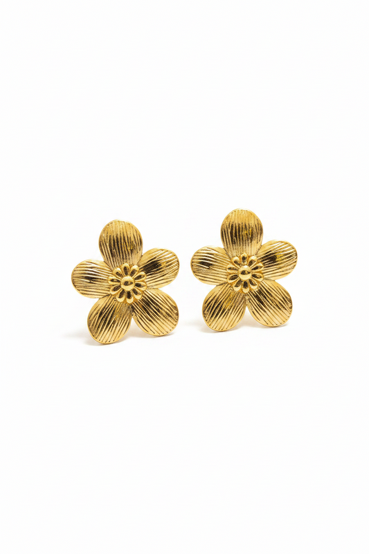 Floral statement Earring