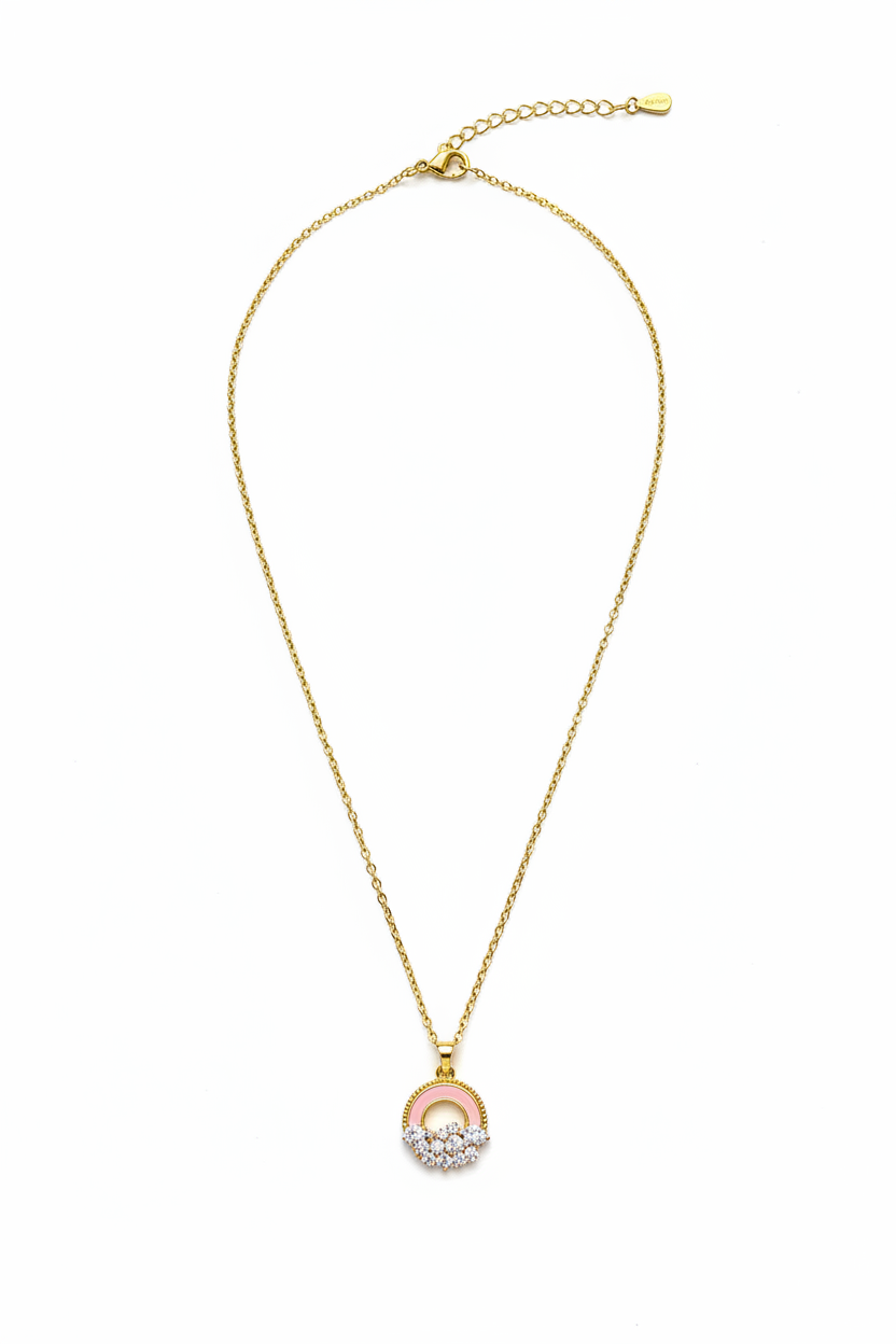 Pearl Ring pendant neckchain