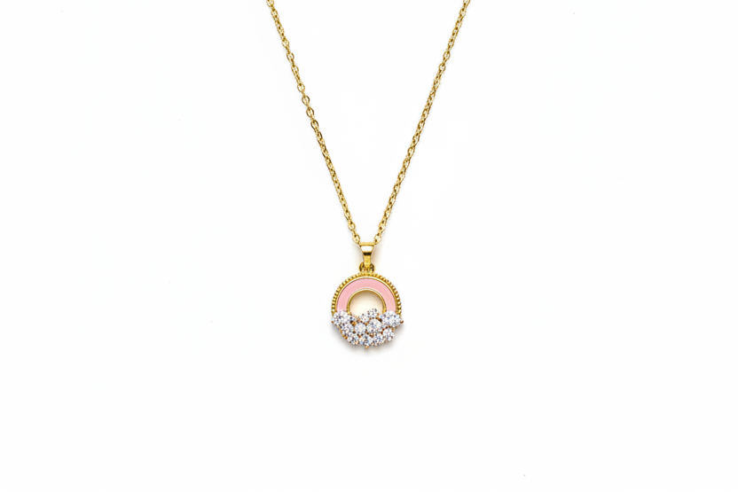 Pearl Ring pendant neckchain