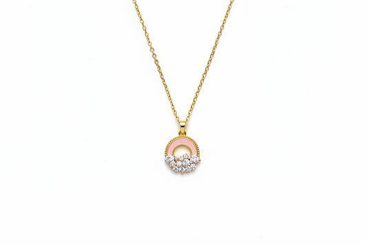 Pearl Ring pendant neckchain
