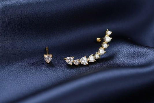 Korean Ear climber EarCuff