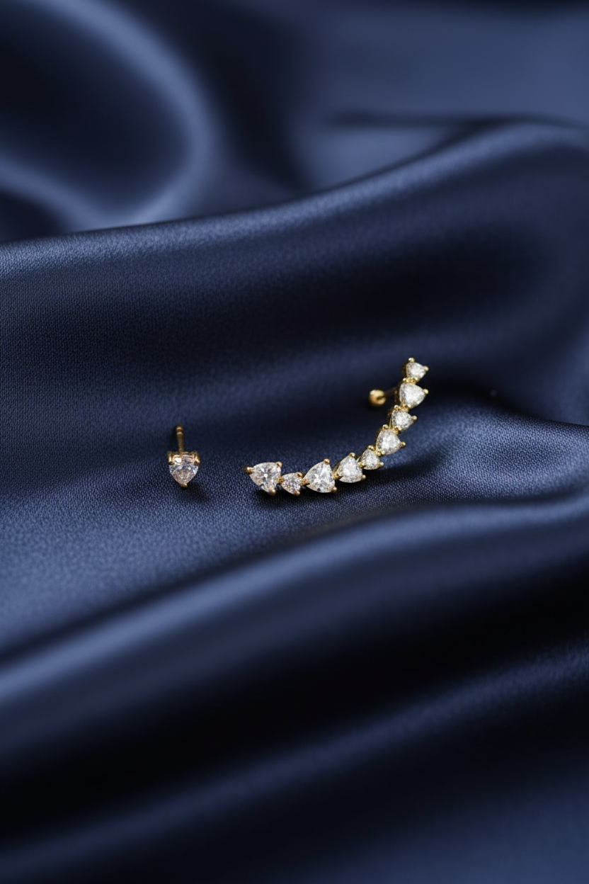 Korean Ear climber EarCuff