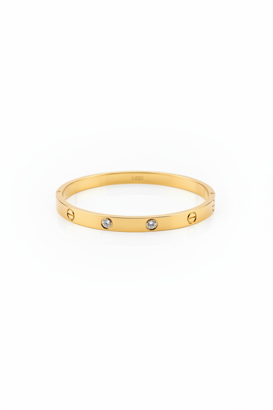 Cartier Love Crystal Bangle
