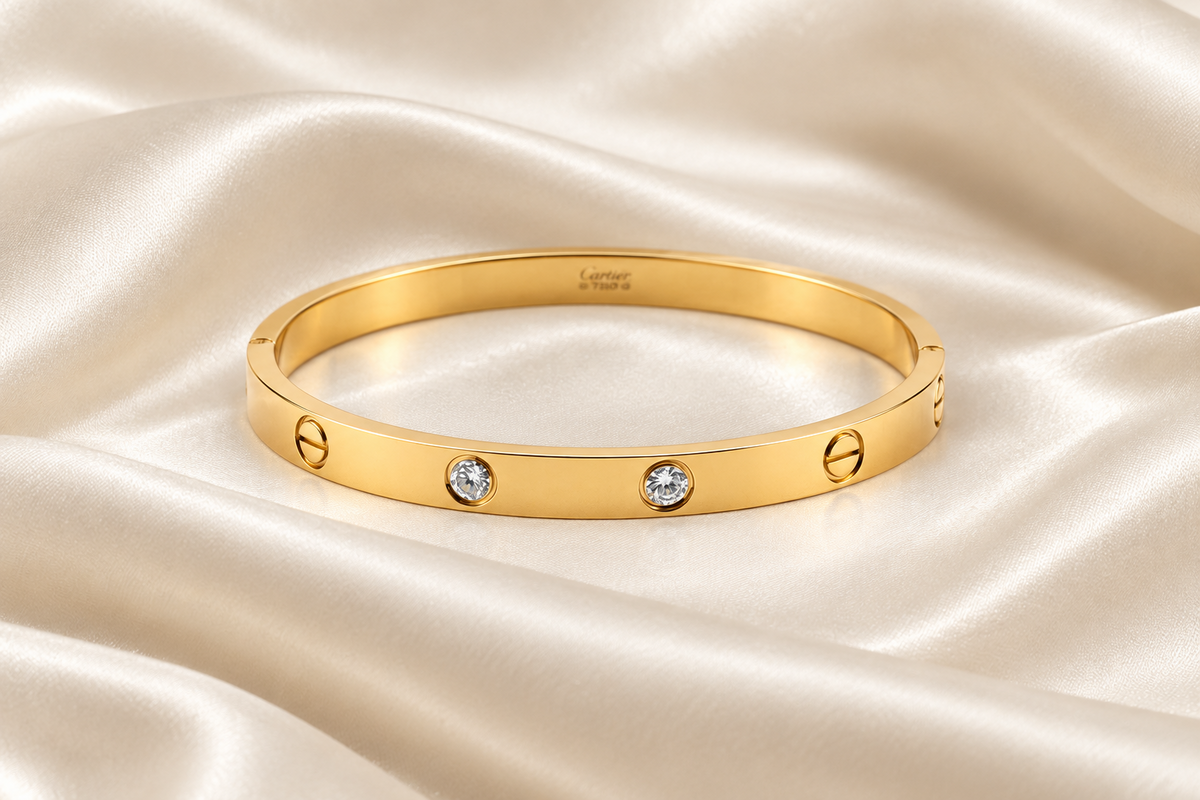 Cartier Love Crystal Bangle