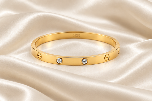 Cartier Love Crystal Bangle