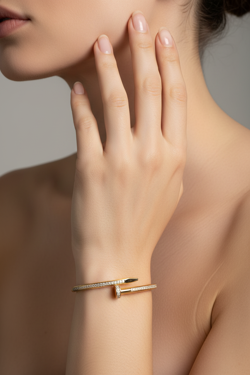 Cartier zircon sparkling Bangle