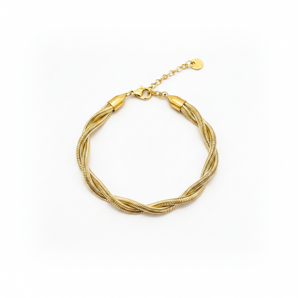 Twisted Snake Bracelet