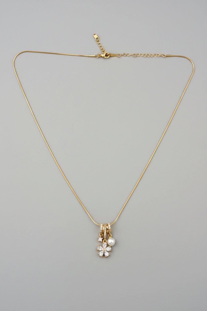 Flower Charm Neckchain